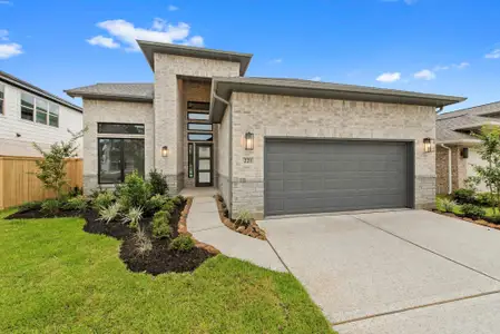 New construction Single-Family house 221 Silver Sage Ct, Conroe, TX 77304 plan The Ellicott - image