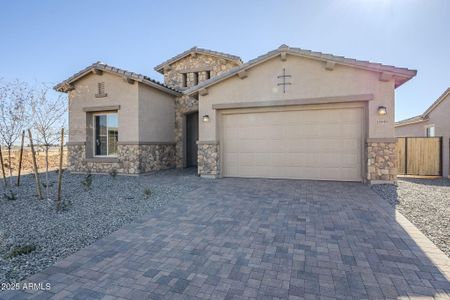 New construction Single-Family house 18949 W Ocotillo Rd, Waddell, AZ 85355 Hacienda Series - Crimson- photo 1 1