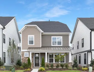 New construction Single-Family house 2404 Adrift Rd, Fuquay Varina, NC 27526 plan Gray - image