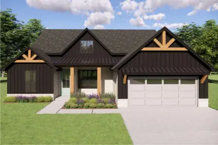 New construction Single-Family house 104 Cotton Rose Pl, Johnson City, TX 78636 - image