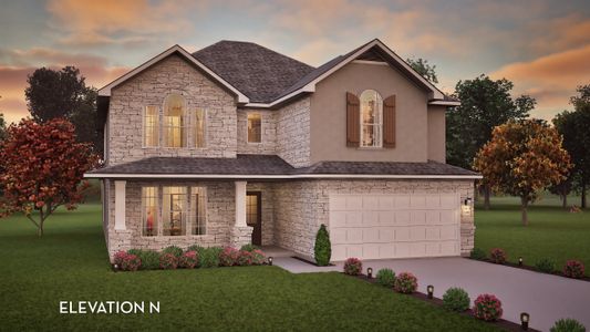 New construction Single-Family house 521 Exploration Cir, Liberty Hill, TX 78642 plan Snowmass - image 19