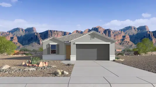New construction Single-Family house 46507 W Skyline Dr, Maricopa, AZ 85139 plan Pelican - image