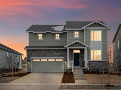 New construction Single-Family house 24008 E. Atlantic Pl, Aurora, CO 80018 The Monarch- photo 0