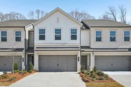 New construction Townhouse house 5479 Allegro Ln, Flowery Branch, GA 30542 plan Foxglove - image