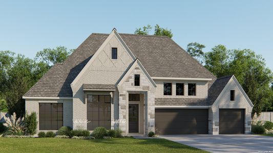 New construction Single-Family house 28309 Seppenfield, San Antonio, TX 78260 plan 3300W - image