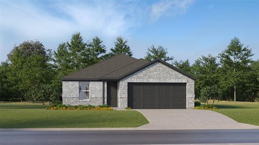 New construction Single-Family house 2048 Welsh Ln, Aubrey, TX 76227 Oxford- photo 0