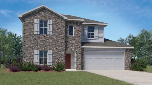 New construction Single-Family house 469 Cottonmouth Ln, Seguin, TX 78155 plan The Naples - image