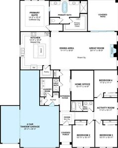 The Frankfurt floor plan by K. Hovnanian Homes. 1st Floor Shown. *Prices, plans, dimensions, features, specifications, materials, and availability of homes or communities are subject to change without notice or obligation.