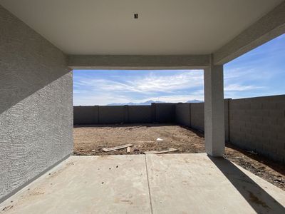 Covered patio