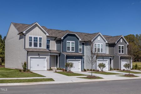 New construction Townhouse house 884 Mckenzie Park Ter, Wendell, NC 27591 Brookstream- photo 0 0