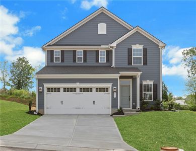 New construction Single-Family house 133 Asbury Cir, Calhoun, GA 30701 plan Allegheny - image