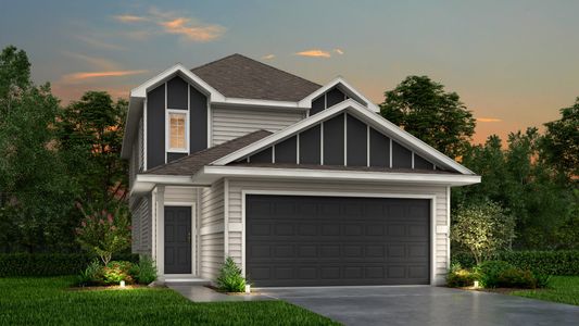 New construction Single-Family house 13611 Kit Run, Splendora, TX 77372 plan The Augusta - image