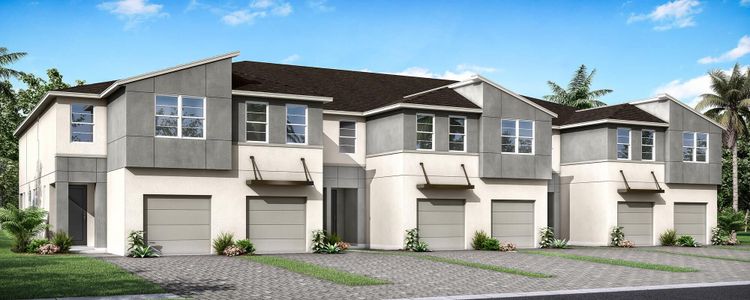 New construction Townhouse house 31564 Woodland Race Lp, Wesley Chapel, FL 33545 null- photo 0