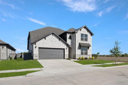 New construction Single-Family house 3122 Teasel Trl, Venus, TX 76084 Ironwood II U- photo 0