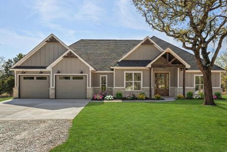 New construction Single-Family house 410 Hidden Lk, Bluff Dale, TX 76433 - image