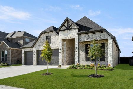 New construction Single-Family house 1204 Flock Dr, Mansfield, TX 76063 plan Woodford F-BG - image