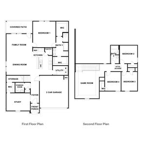 New construction Single-Family house 1925 Lazy Acres St, Leander, TX 78641 plan The Perry - image