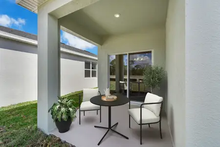 New construction Single-Family house 1719 Columbus Path, St. Cloud, FL 34771 plan The Juniper - image