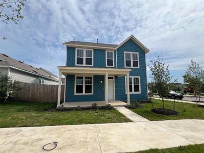 New construction Single-Family house 431 Ferrule Dr, Kyle, TX 78640 The David Moore II- photo 1 1