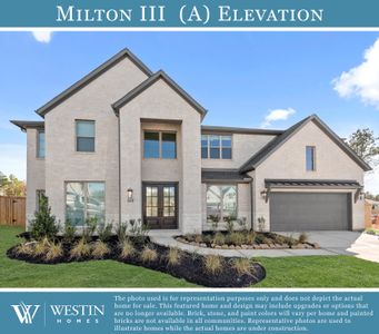 New construction Single-Family house 26632 Boots Dr, Montgomery, TX 77316 plan The Milton III - image