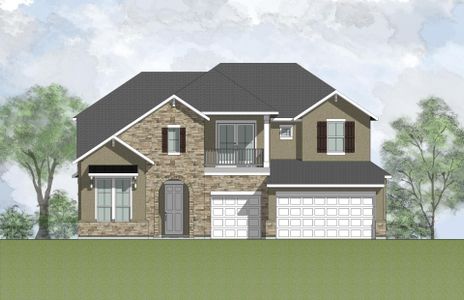 New construction Single-Family house 100 Strawberry Ln, Georgetown, TX 78628 Sumlin- photo 0