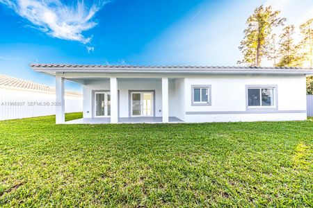 New construction Single-Family house 12911 Sw 266Th Ter, Homestead, FL 33032 - image