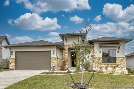 New construction Single-Family house 23350 Grande Vis, San Antonio, TX 78261 Carrara- photo 0