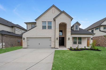 New construction Single-Family house 2915 Belle Tree Ln, Katy, TX 77493 plan 664 - image
