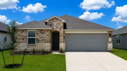 New construction Single-Family house 31223 Harp Ridge Dr, Fulshear, TX 77441 plan Caden - X35C - image