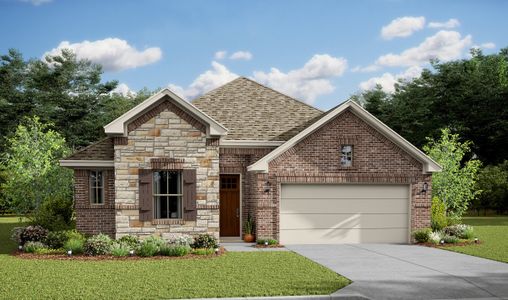 New construction Single-Family house 3919 Centennial Oaks Blvd, Santa Fe, TX 77517 null- photo 0