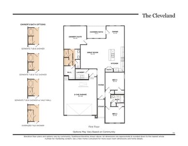 New construction Single-Family house 133 Pops Pl, White House, TN 37188 plan The Cleveland - image 5