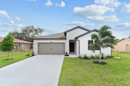 New construction Single-Family house 590 Nw Archer Ave, Port St. Lucie, FL 34983 plan Passionflower II - image