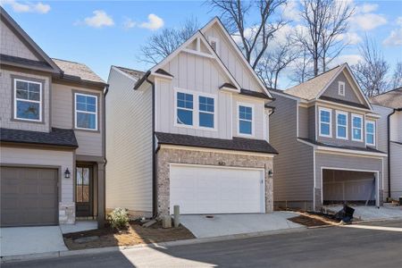 New construction Single-Family house 714 Smokey Quartz Way, Kennesaw, GA 30144 The Cary A- photo 0