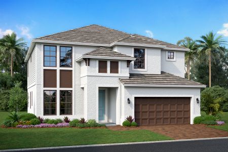 New construction Single-Family house 8559 Colter Pl, Sarasota, FL 34241 plan Estuary - image