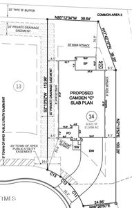 New construction Single-Family house 3291 Roundly Rd, Unit Lot 14, New Hill, NC 27562 null- photo 33 33