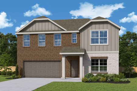New construction Single-Family house 4004 Swallow Glen Dr, Brookshire, TX 77423 plan Aria - image