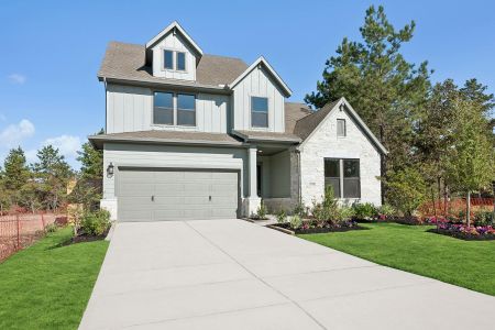 New construction Single-Family house 26408 N Wayland Chase, Magnolia, TX 77316 plan The Zinnia - image