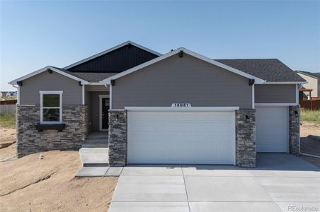 New construction Single-Family house 13051 Monument Vis, Peyton, CO 80831 - image