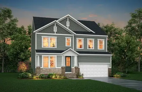 New construction Single-Family house 317 Murray Grey Ln, Wake Forest, NC 27587 plan Aurora - image
