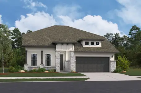 New construction Single-Family house 100 Point Opines, San Antonio, TX 78253 plan Frio - image