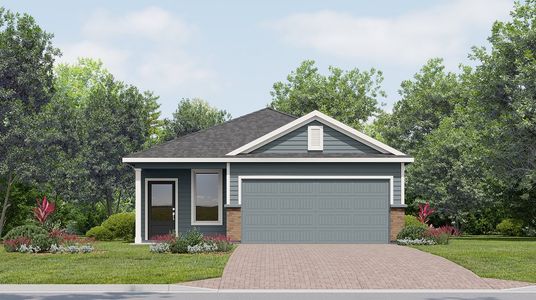 New construction Single-Family house 3303 Mindfullness Dr, Clermont, FL 34714 plan Bergen - image