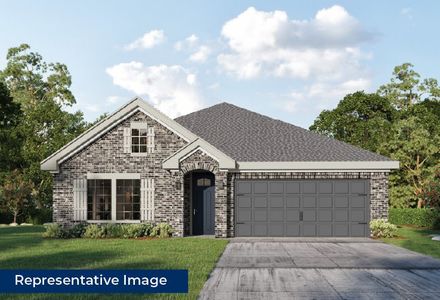 New construction Single-Family house 7512 Autumn Hill Dr, Krum, TX 76249 plan Monroe Select F - image