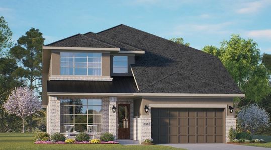 New construction Single-Family house 18032 Brennie Bird Ln, Conroe, TX 77302 plan Medina - image