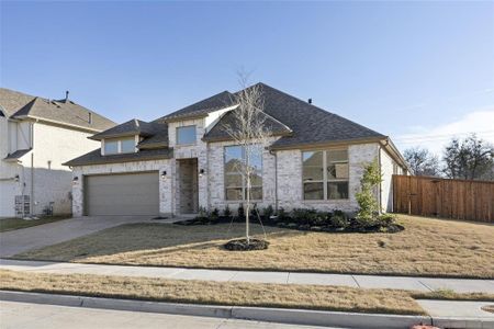 New construction Single-Family house 3410 Verbena Xing, Melissa, TX 75454 Brighton- photo 1 1