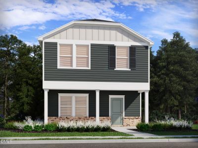 New construction Single-Family house 4132 Hazel Branch Wy, Wendell, NC 27591 plan Thompson - image