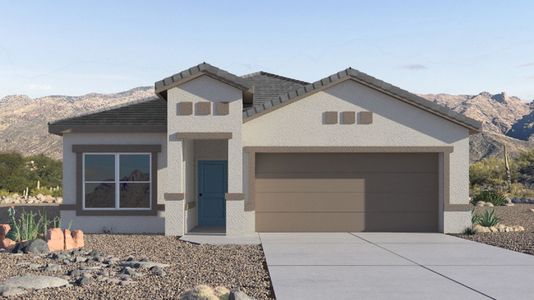 New construction Single-Family house 14131 E Canidae Dr, Vail, AZ 85641 plan Harris - image