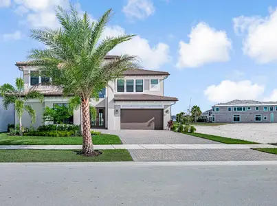 New construction Single-Family house 10028 Cloud Vw, Palm Beach Gardens, FL 33412 plan Olympus - image