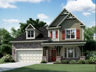 New construction Single-Family house 2450 Picual Wy, Unit Lot 66, New Hill, NC 27562 - image