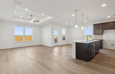 Airy gathering room *real home pictured