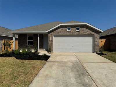 New construction Single-Family house 29034 Rustic Windmill Way, Hockley, TX 77447 Beckman- photo 0